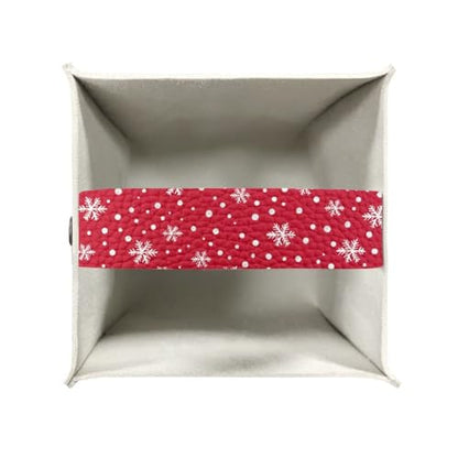 Snowman Tissue Box Cover PU Leather Facial Paper Holder Waterproof Napkin Organizer Dispenser for End Table,Office Desk, Nightstand, Merry Christmas, Red - color: Snowman Merry Christmas