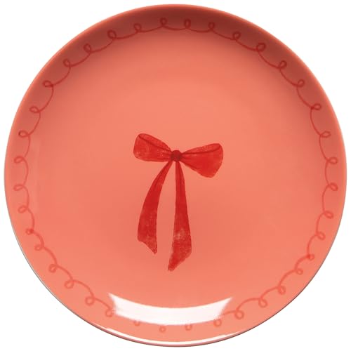 Jubilee Bowtique Porcelain Appetizer Plates, Set of 4 - color: Bowtique