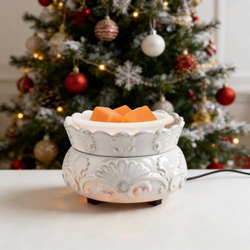 ASAWASA 2 Pcs Silicone Liners for Wax Warmer,No Mess, No Scrape, Long Lasting and Reusable, 2.48 in in Bottom Diameter (medium size 2pcs) - style: Two Medium size