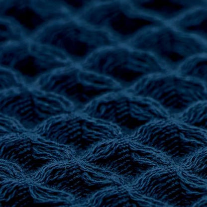 Luxury Organic Japanese Cotton Waffle Bath Towel | Thick, Absorbent, Quick Dry Bathroom Towels for Shower, Sauna, Onsen| Hotel & Spa Quality, Gift-Ready (Ocean Blue, Bath Towel (Set of 2)) - color: Ocean Blue, style: Bath Towel (2 Pack)