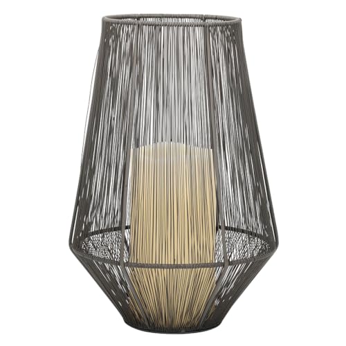 SBDS Candle Holder Tabletop Lantern Indoor Outdoor, 13.5", Metal Wire - size: 13.5"