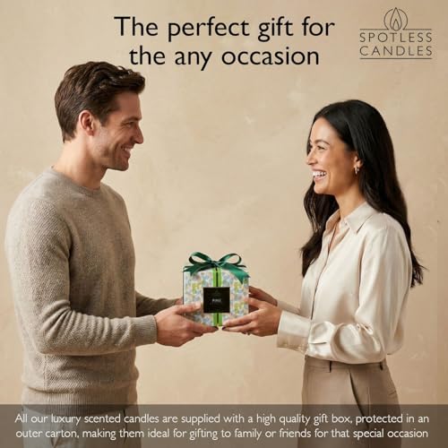 Pine Volcano Candle 19oz: 80-Hour Burn, Natural Refreshing Pine Scent, Hybrid Soy Wax, Crackling Wood Wick, Teal Matte Glass Jar, Gold Foil Gift Box by Spotless Candles - color: Pine 19, size: 19oz