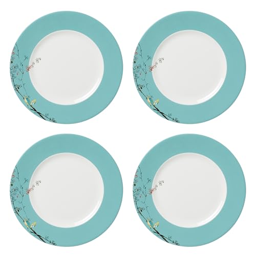Lenox 897259 Chirp Dinner Plates, Set of 4 - style: Dinner Plates, Set of 4