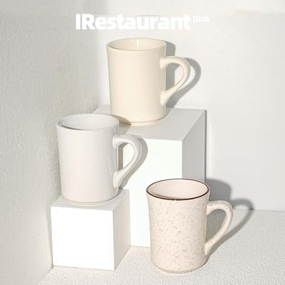 Stoneware Narrow Rim Commercial Grade Brown Speckle, Mug 8.5oz", Case of 36 - color: Brown Speckle, size: Mug 8.5oz"