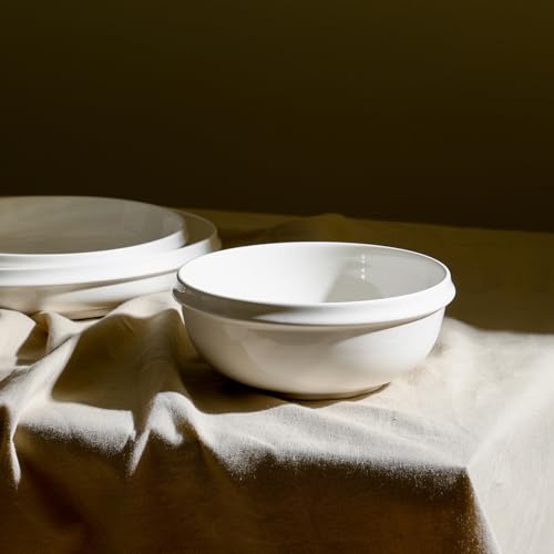 Stone Lain Verso 4-Piece Bowl Set Porcelain, White - size: 4-Piece - Cereal Bowl