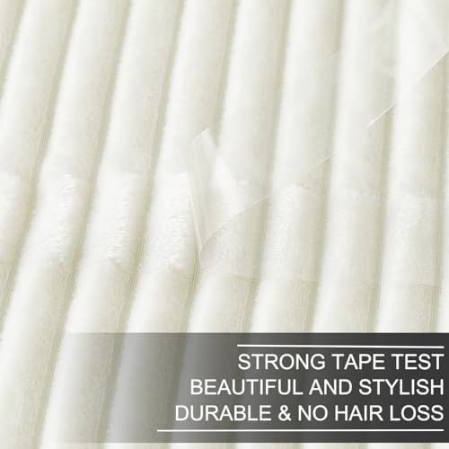 Richave Cuddly Blanket Twin Size,Premium Lightweight Anti-Static Fluffy Fleece Blanket with Striped Pattern for Twin/Twin XL Extra Long Bed, 66x90 Inches,Cream - color: Cream, size: Twin (90-Inch-by-66-Inch)