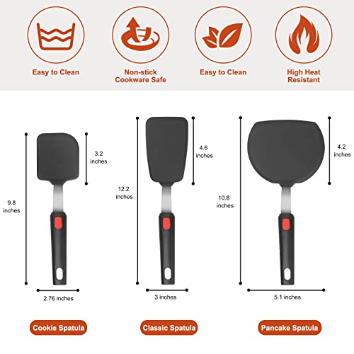 HOTEC Silicone Tongs and Spatulas