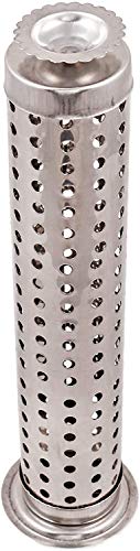 Steel King Size Sage Long Tower Soapstone Incense Holder Home Agarbatti Stand with Ash Catcher Best for Diwali Pooja Celebration (Mutiple Sticks)