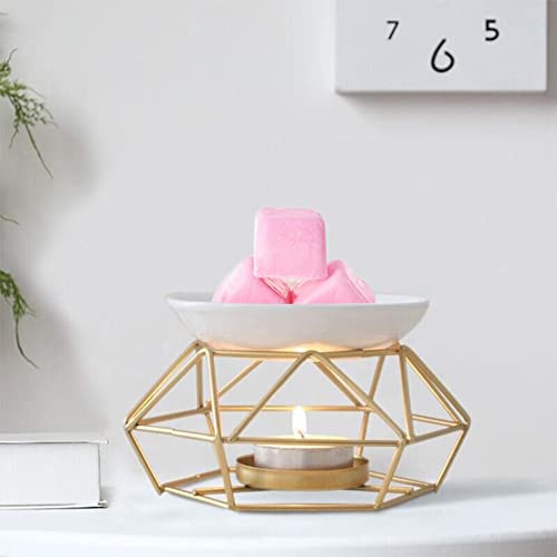 Wax Warmer Replacement Dish and Ceramic Oil Burnerwith Candle Warmer Plate - Wax Melter-(2 Pcs,4 in)