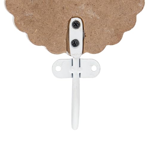 SOFFEE DESIGN Set of 3 Bohemia Coat Hooks, Wood Carving Pattern Design Retro Friction Process, High Load-Bearing, for Vocation House, Bohe Room