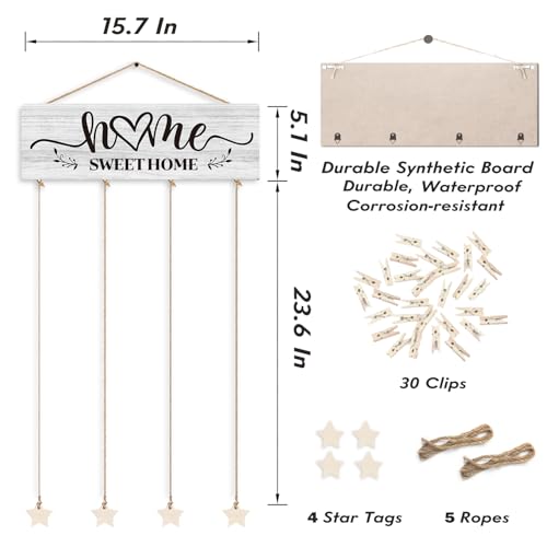 Home Gifts, Family Picture Frames Collage Photo Hanging Display Picture Board, Sweet Home Homes Living Room Bedroom Wall Decor - color: Sweet Home Home