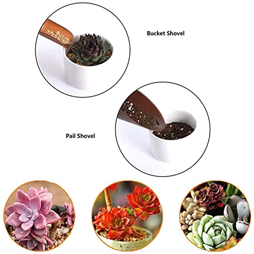 13PCS Miniature Gardening Tools Set Wooden Handle Iron Heads Potted Plants Transplanting Watering Garden Hand Tool Kit
