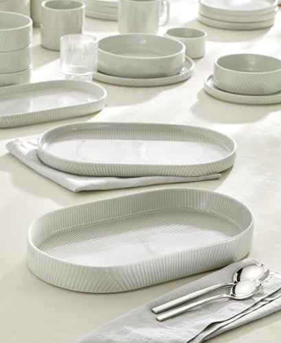 Lenox 898016 Modulus 2-Piece Serving Set, Vapor - color: Vapor, style: Serving Set