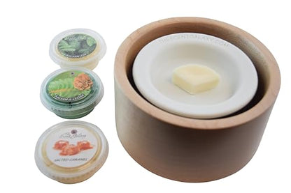 Premium Wax Melt Cups, 10 Pack, Multiple Scents Including Pineapple, Marshmallow Fireside, Balsam Cedar, Salted Caramel