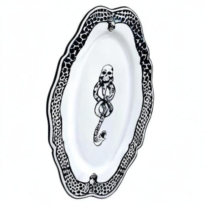 Harry Potter Voldemort Death Eater Dark Mark Porcelain 14" Serving Platter