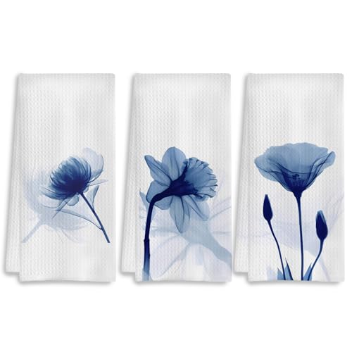 Boho Botanical Bathroom Hand Towels Set of 3,Boho Dish Towels for Kitchen, Boho Bathroom Decor,Mid Century Modern Decor, 16x24 Inch - color: 16- Abstract Towels