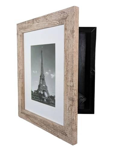 Concealment Picture Frame Hidden Gun - Secret Storage - Hidden Compartment - 8x10-5x7 - color: Natural