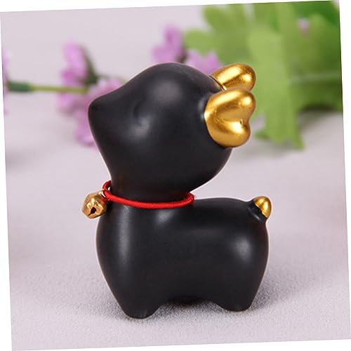 Alipis Animal Statue Decor Ceramic Craft Statue Ceramic Animal Adorns Desktop