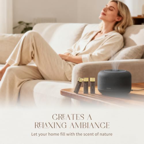 Hotel Diffuser Oil Set,Hotel Scent Essential Oils for Diffuser for Home,Luxury Fragrance Oil for Aromatherapy,14 x 5 ML - color: Taupe