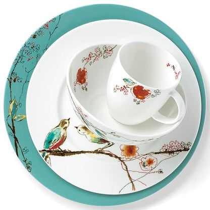 Lenox Chirp 4-Piece Place Setting, 5.1 LB, Multi - style: 4-Piece Place Setting