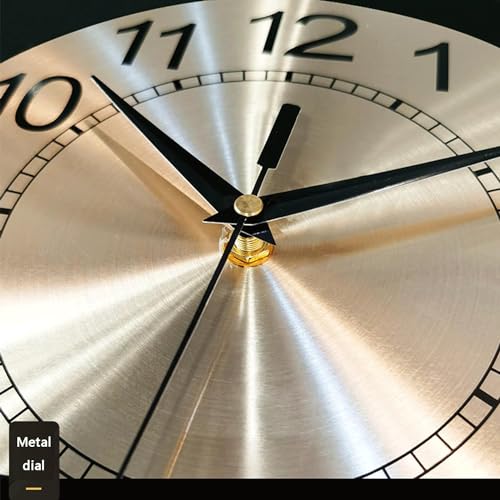 Modern 39.3 Inch Gold Silent Wall Clock - Chic Quartz Home Decor for Living Room, Stylish Accent for Contemporary Interiors, Unique Decorative Piece
