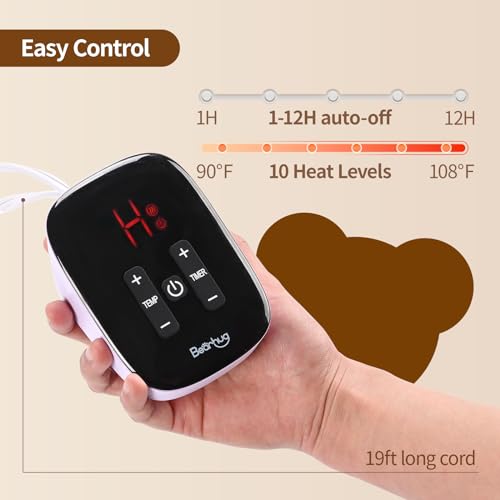 Bearhug Electric Blanket Full Size 77" x 84", 10 Heat Settings Heated Blanket, 1-12 Hour Auto Shut-Off, Faux Fur & Sherpa Dual-Sided Heating Blanket, Machine Washable, Gift-Ready Elegant Packaging - color: Cocoa Fade Stripe, size: Full Size 77" x 84"