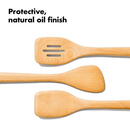 OXO Good Grips 3-Piece Wooden Turner Set - style: Turner Set