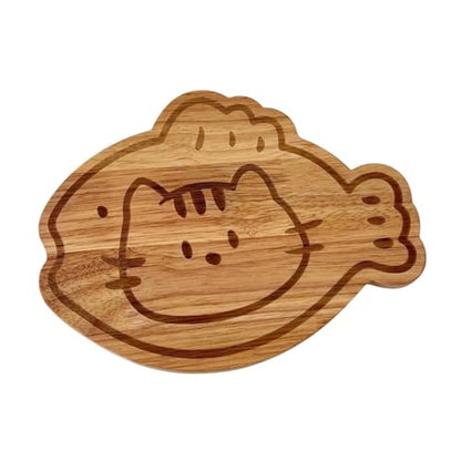 Kitchen Board Multipurpose Wooden Cutting Board for Household Bread Cat Shape, Fish Shape