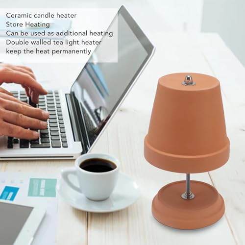 Tea Light Oven Ceramic Heat Tea Light Stove Candle Heater for 4 6 Tealight Candles Teapot Warmer for Tealight Candles Suitable