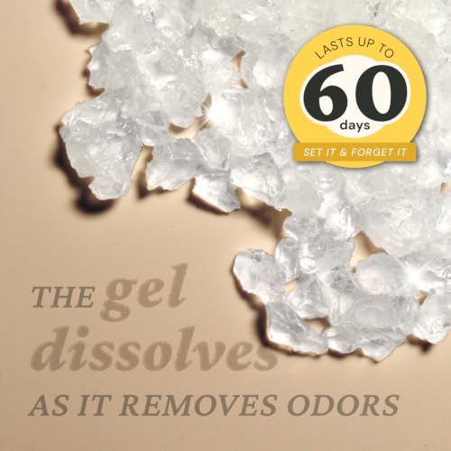 Fresh Wave Lemon Odor Eliminator Gel 15 oz - Air Freshener for Home | Lasts 30-60 days. Plant-based odor absorber. No perfumes or harsh chemicals. Bathroom & closet deoderizer. Refills available. - size: 15 Fl Oz (Pack of 1)