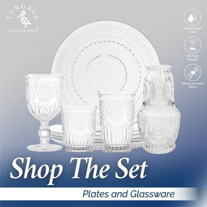 Clear Highball Glasses Set of 6 Tall Drinking Glasses 10 oz - color: Clear, size: Tall