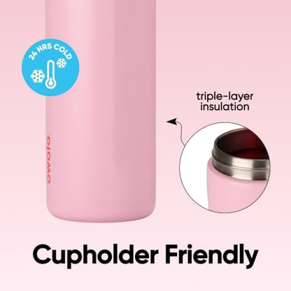 Owala FreeSip Stainless Steel Water Bottle 32 oz Angel Food Cake - color: Angel Food Cake, size: 32 Ounces