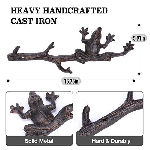 Wall Hooks，Decorative Wall Hooks，Rustic Decorative Coat Hooks for Hanging