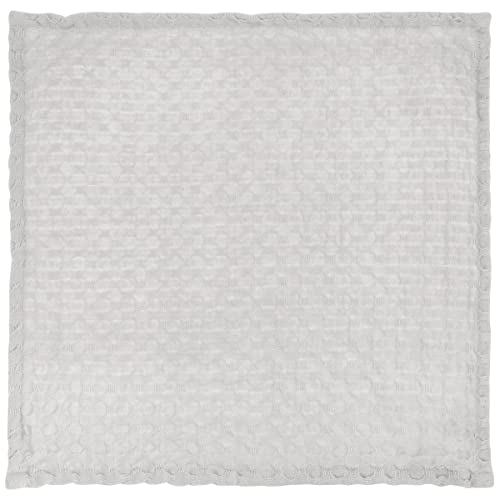 Karma Waffle Weave Dishcloth Set/Holder Sunshine - color: Yellow Sunshine