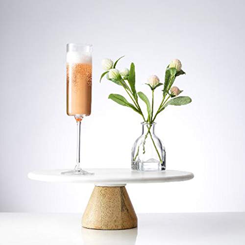 JoyJolt Champagne Flutes, Claire Collection Crystal Champagne Glasses Set of 2, 5.7 Ounce Capacity, Exquisite Craftsmanship, Ideal for Home Bar, Special Occasions – Made in Europe - style: Champagne Flutes
