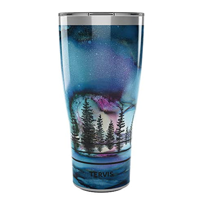 Tervis Traveler Inkreel The Heavens Triple Walled Insulated Tumbler Travel Cup Keeps Drinks Cold & Hot, 30oz, Stainless Steel | Thermos Travel Mug, Insulated, 18/8 Stainless, Quiet Base, BPA-Free, Dishwasher Safe, Fits Most Cupholders, Gifts under $50 - c