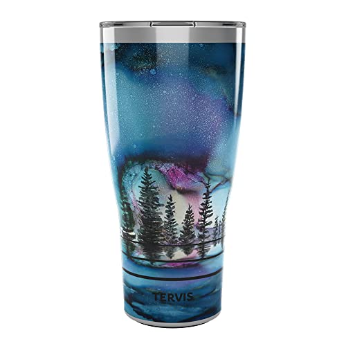 Tervis Traveler Inkreel The Heavens Triple Walled Insulated Tumbler Travel Cup Keeps Drinks Cold & Hot, 30oz, Stainless Steel | Thermos Travel Mug, Insulated, 18/8 Stainless, Quiet Base, BPA-Free, Dishwasher Safe, Fits Most Cupholders, Gifts under $50 - c