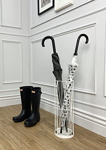 Mango Steam Pluvian™ Soakstone™ Umbrella Holder (Regular, White) - color: White, size: Regular Round