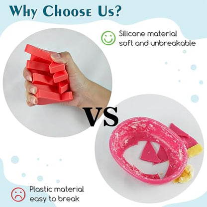 Silicone Soap Dish Self Draining with Suction Cups (Red,1 Pack) | Waterfall drainage design drains fast to keep soap dry silicone soap saver with reusable suction cups for bathroom & kitchen - color: Christmas Red, size: 1