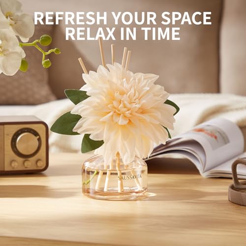 Reed Diffuser Set 7.10 oz Citrus Scented Room Air Freshener for 120 Days - color: Citrus Feast