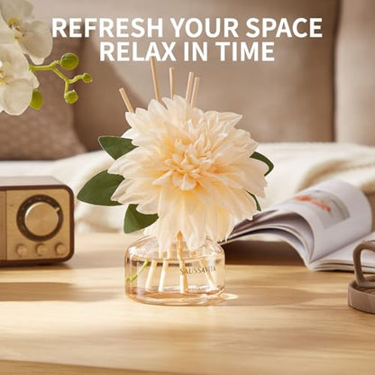 Reed Diffuser Set 7.10 oz Citrus Scented Room Air Freshener for 120 Days - color: Citrus Feast