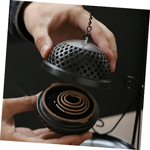 VALICLUD Backflow Incense Burner Holder Aromatherapy Ornament for Home Decor Meditation and Relaxation Creates Calming Waterfall Effect Easy to Use and Purify Air