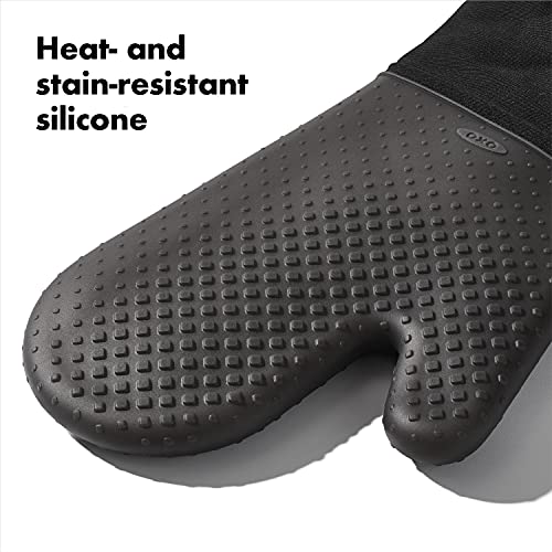 OXO Good Grips Silicone Oven Mitt - Black - color: Black