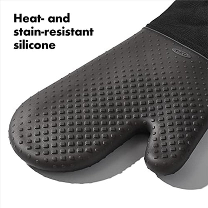 OXO Good Grips Silicone Oven Mitt - Black - color: Black