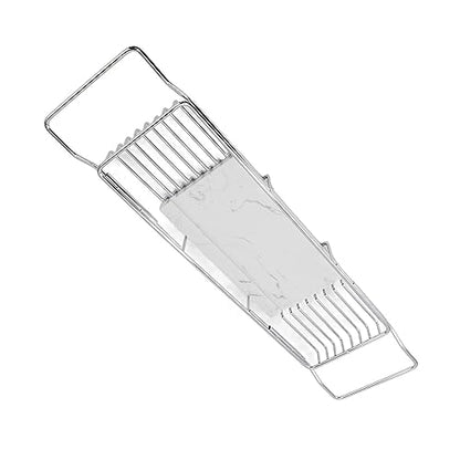 Metal Marble Bathtub Rack, Bathtub Caddy Tray Stainless Steel Shower Caddy Tray with Extending Sides, Bathroom Trays (Silver White) - size: Silver White