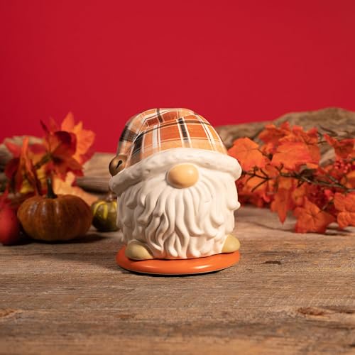 ScentSationals Fall Svend Gnome - Wax Warmer for Scented Wax Melts | Autumn, Fall Decor, Candle Wax Melt Warmer for Long Lasting Home Fragrance - style: Fall Svend