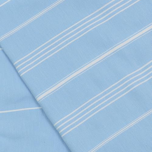 Bersuse Towels Anatolia XL Beach Blanket Throw Blanket Turkish Towel 100% Cotton Extra-Large Quick-Dry Lightweight Premium Peshtemal Towel - 61x82 Inches, Blue - color: Blue