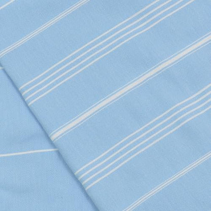 Bersuse Towels Anatolia XL Beach Blanket Throw Blanket Turkish Towel 100% Cotton Extra-Large Quick-Dry Lightweight Premium Peshtemal Towel - 61x82 Inches, Blue - color: Blue