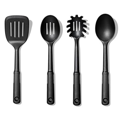 OXO Good Grips 4-Piece Nylon Tool Set, 2.3, Black - color: Black