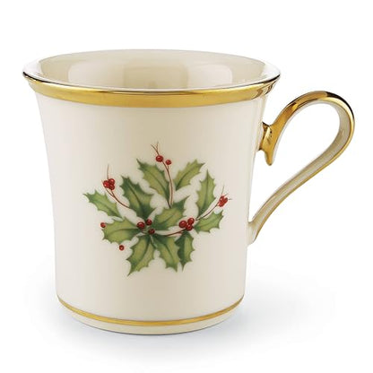 Lenox 146504060 Holiday Mug, Porcelain, Christmas Drinkware - style: Mug